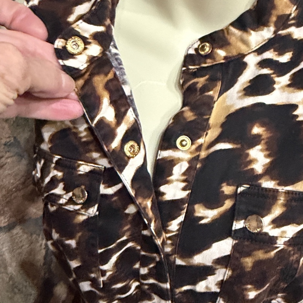 Calvin Klein Animal Print Mini Dress - Picture 3 of 8